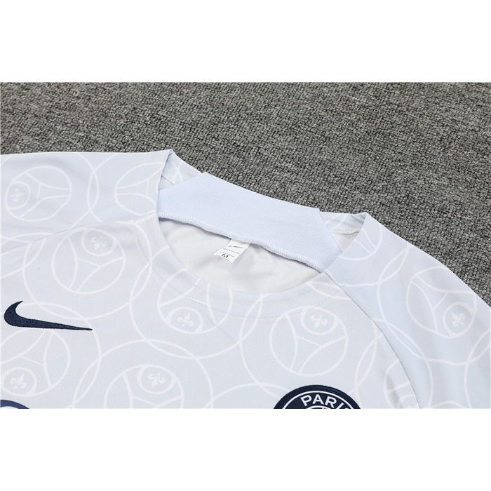 Chandal del Paris Saint-Germain Manga Corta 2022-2023 Gris - Pantalon Corto